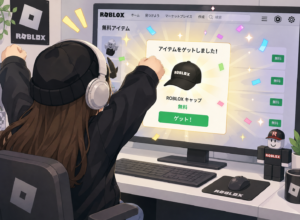 【最新】ロブロックス無料アイテムの入手方法まとめ。簡単にかっこいい顔・服・髪を手に入れる方法