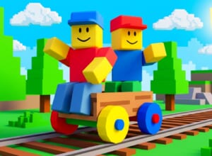 ぷちぷちが遊んだロブロックスゲーム3選！チェーンカーやドッグウォークなど！